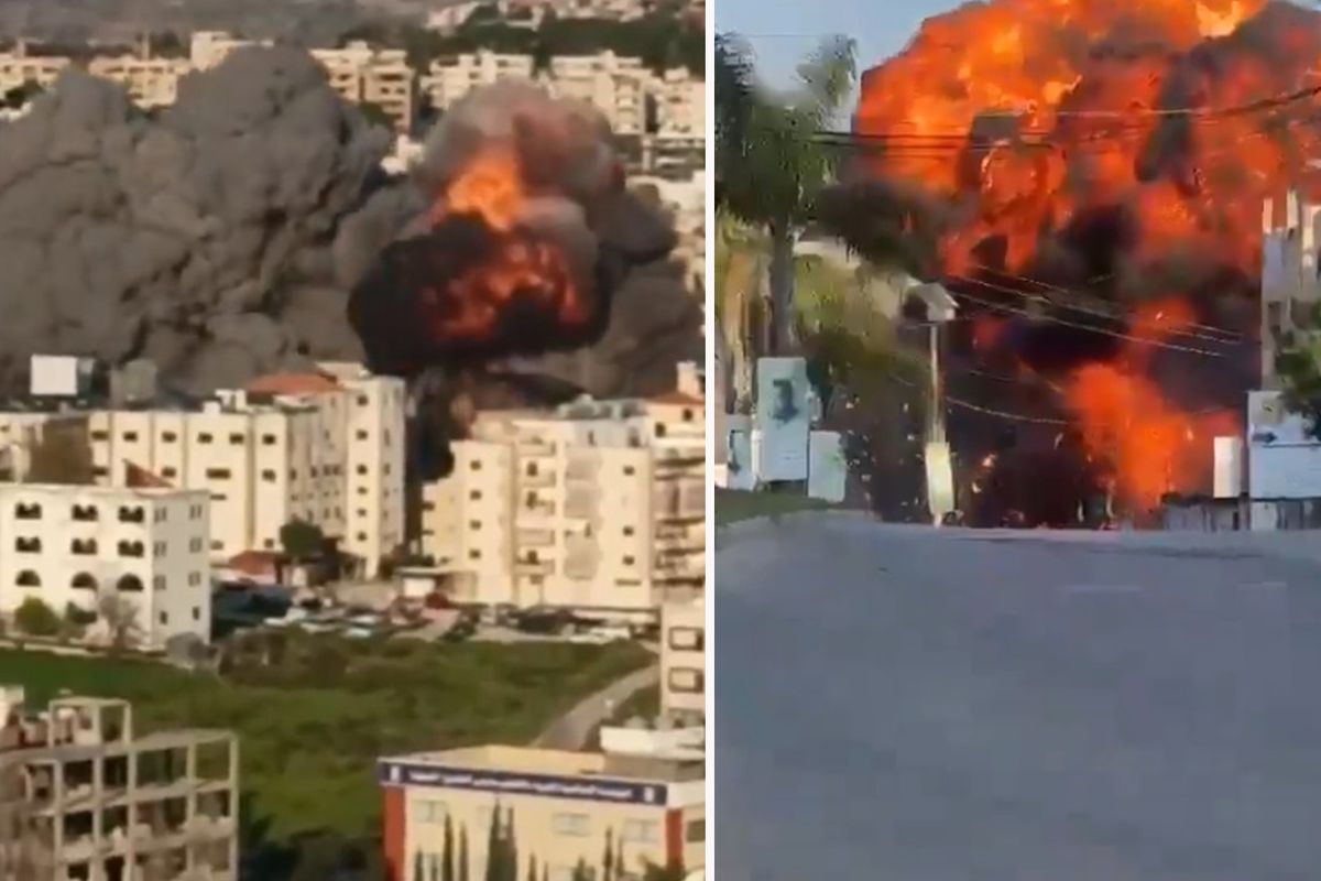İsrail, Lübnan'ın başkenti Beyrut'a şiddetli hava saldırıları düzenledi