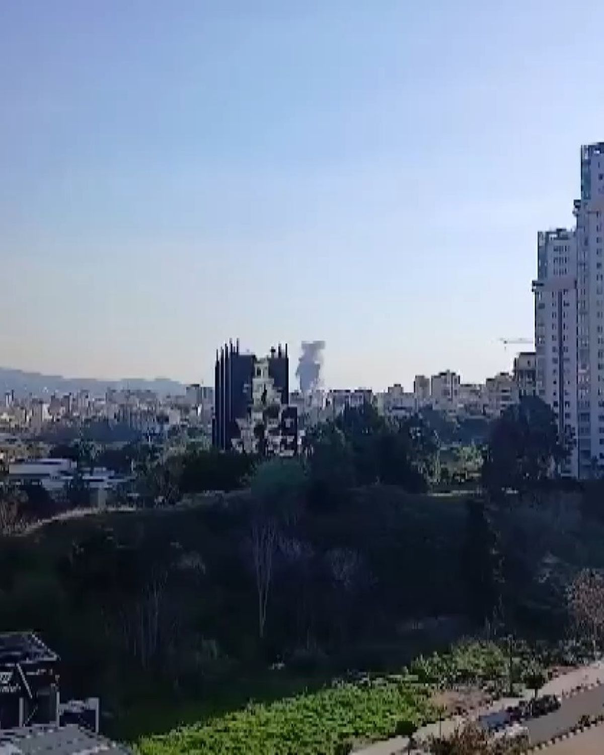 İsrail ordusu Beyrut'a saldırı düzenledi