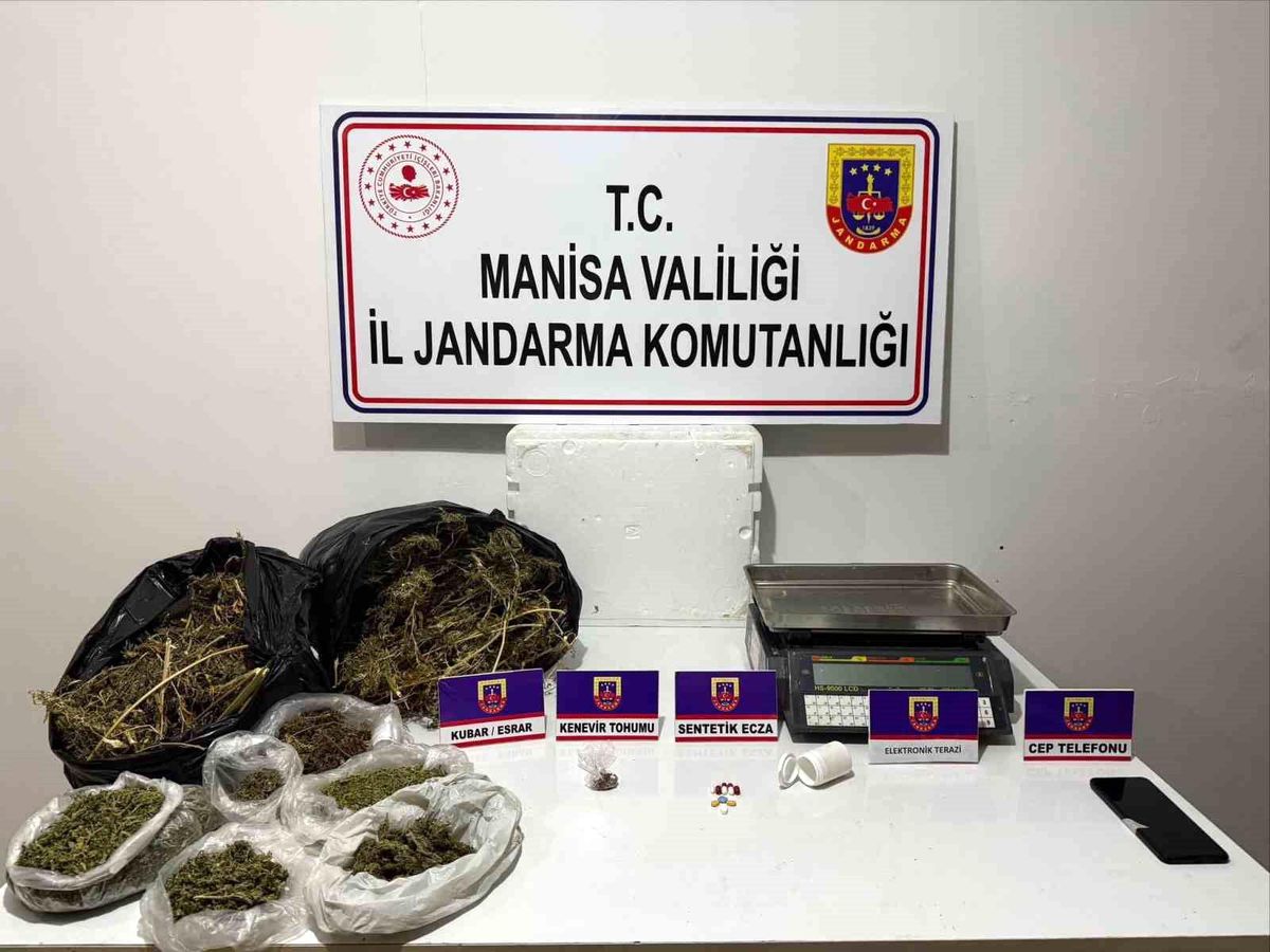 Jandarmadan müşterek narkotik operasyonu