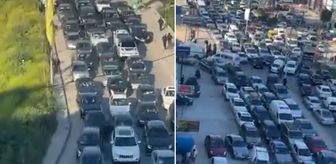 Lübnan'dan büyük kaçış! Araçlarıyla sınıra doğru akın ettiler