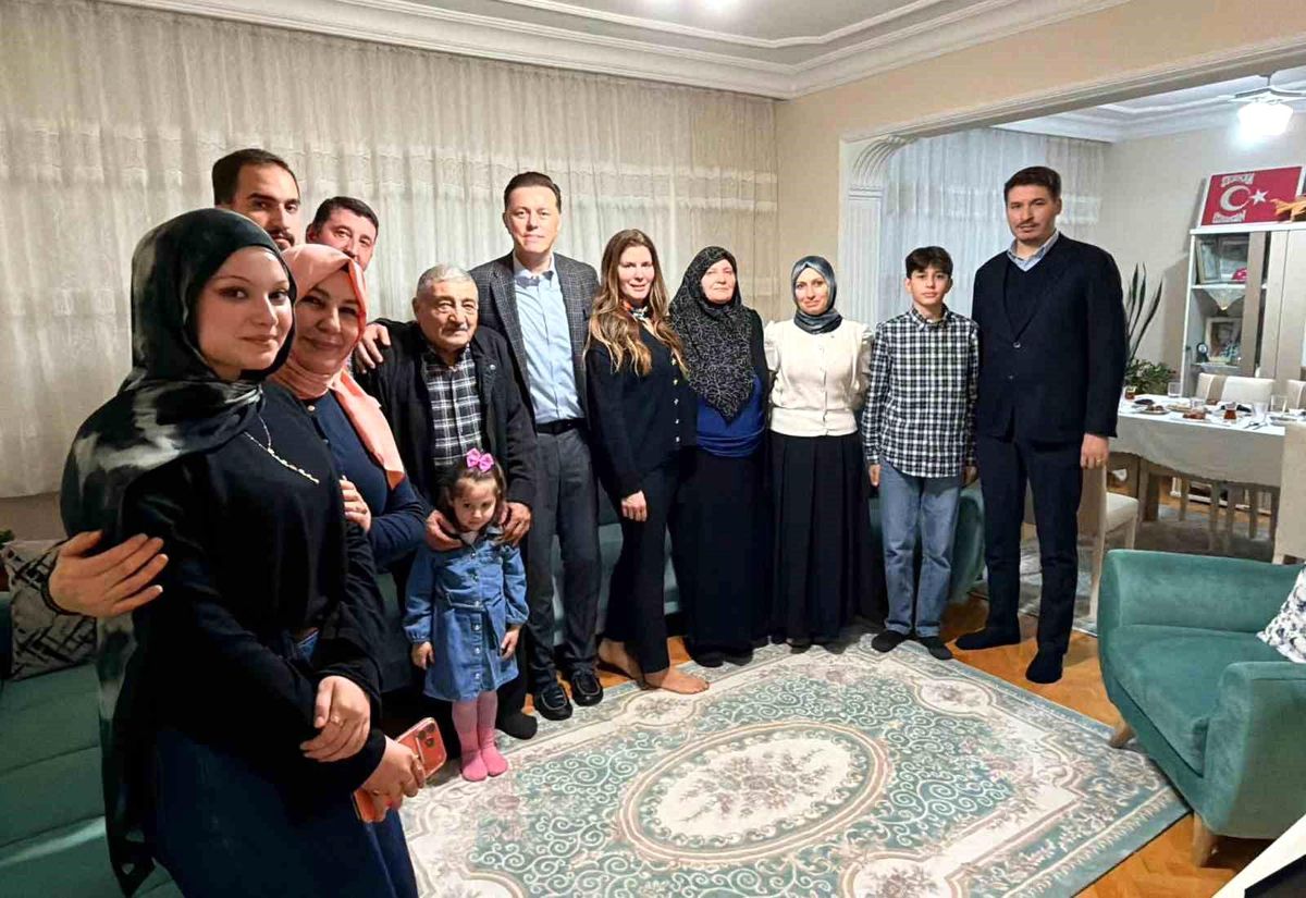 Milletvekili Hatipoğlu, iftarda şehit ailesine misafir oldu