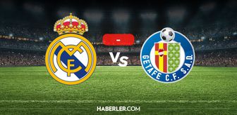 Real Madrid Getafe maçı kaç kaç? MAÇ SONUCU! Real Madrid Getafe golleri kim attı, canlı maç anlatımı!
