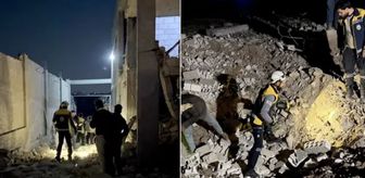 Şam'da düşen füze kalıntıları nedeniyle ikisi çocuk üç kişi yaralandı