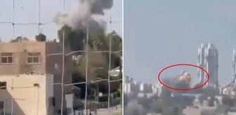 Savaşta tansiyon yükseliyor! İran, Tel Aviv'i böyle vurdu