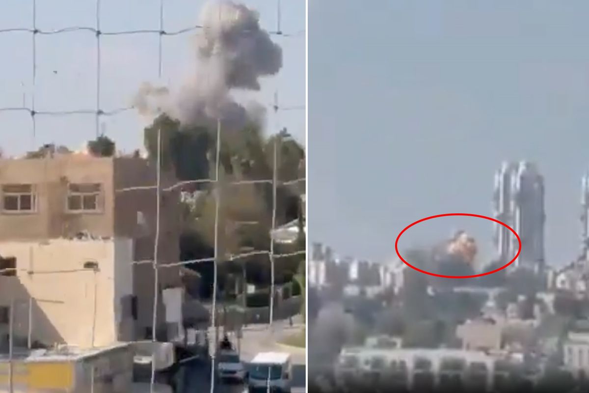 Savaşta tansiyon yükseliyor! İran, Tel Aviv'i böyle vurdu