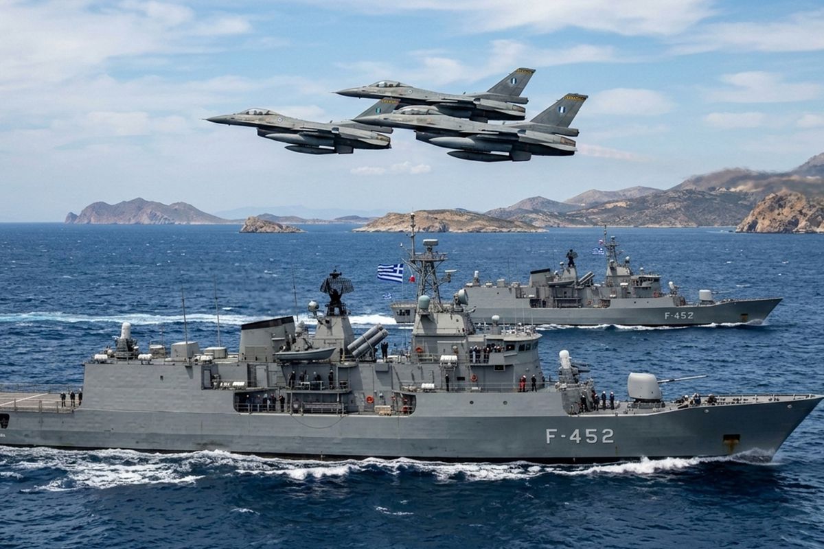 Yunanistan, GKRY'ye 2 fırkateyn ve 2 savaş uçağı gönderecek
