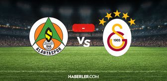 Alanyaspor Galatasaray maçı kaç kaç? MAÇ SONUCU! Alanyaspor Galatasaray golleri kim attı, canlı maç anlatımı!