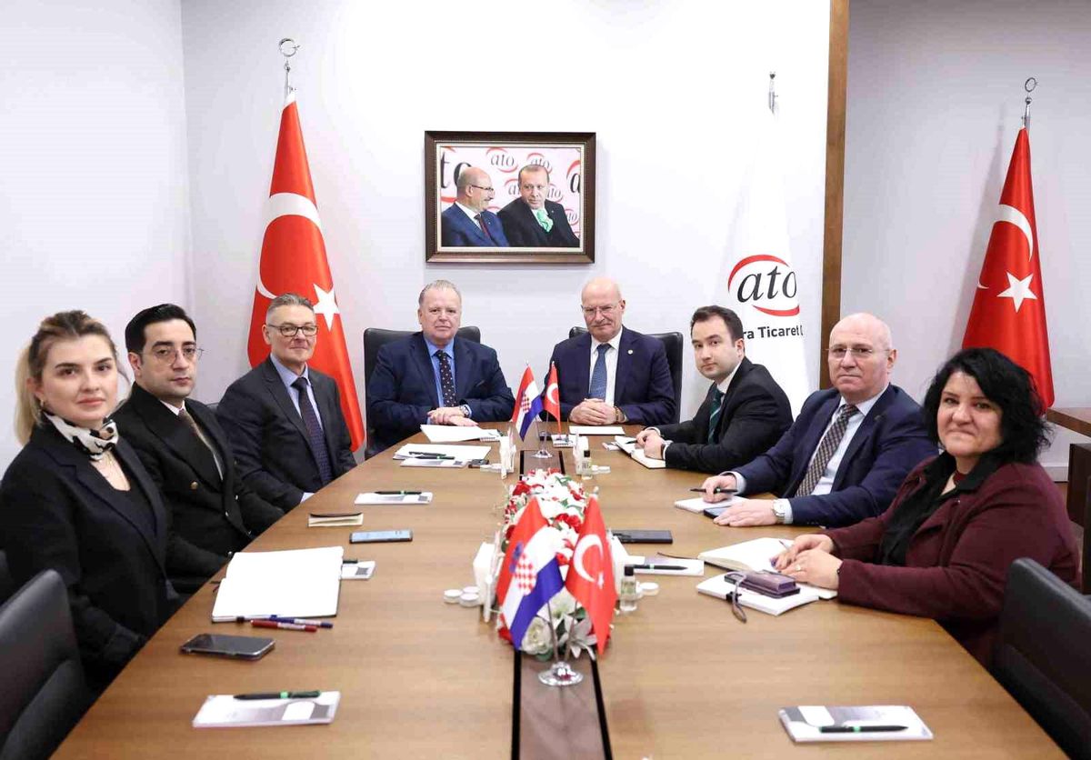ATO Başkanı Baran: "Hırvatistan ile ticaret hacmimizi 5 milyar dolara taşımayı hedefliyoruz"