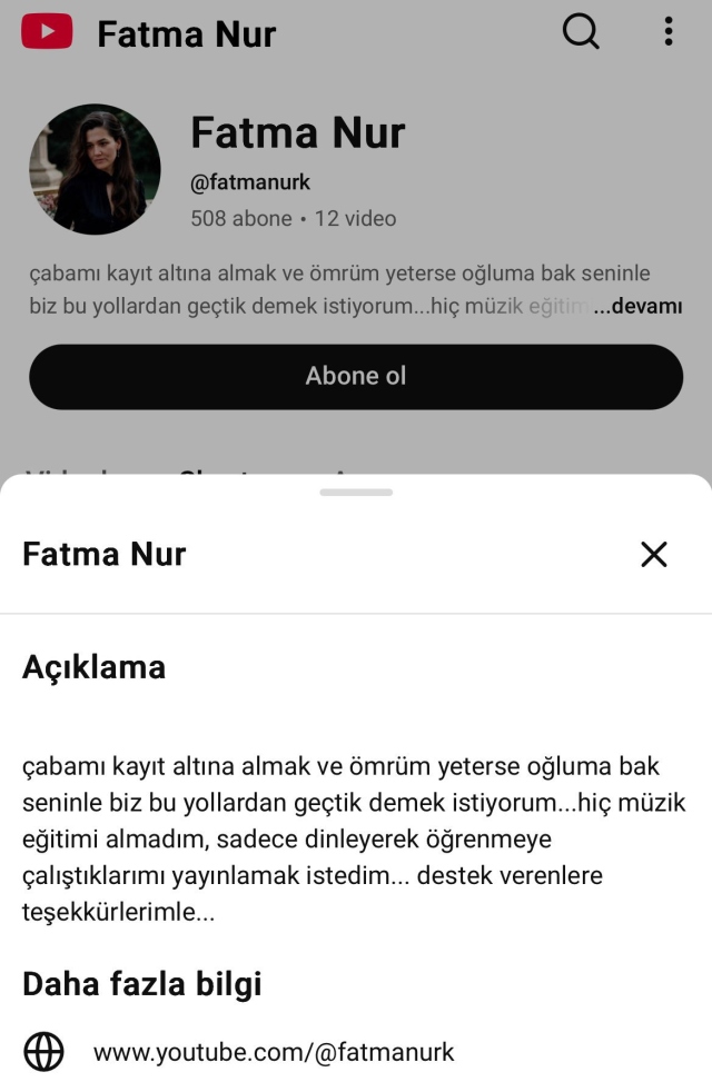 The note Fatma Nur teacher wrote for her son was heartbreaking: If I live long enough...