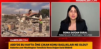 Haberler.com Washington Temsilcisi Rona Sural: ABD'de yüzde 43'lük bir kesim savaşı onaylamıyor