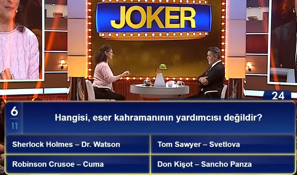 Hangisi, eser kahramanının yardımcısı değildir?