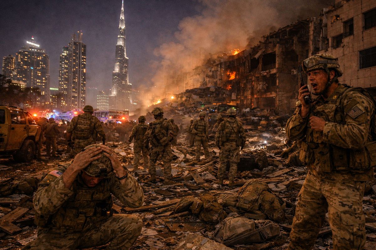 İran: Dubai'de ABD askerlerinin toplandığı yeri vurduk, 40 tanesi öldü
