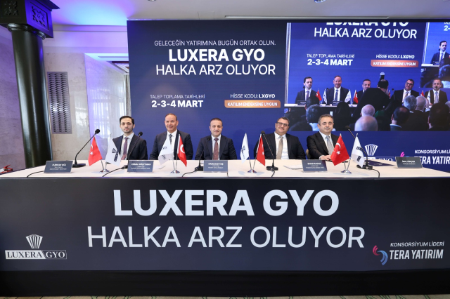 Luxera GYO büyümeyi borsaya taşıyor: Halka arz gelirinin yüzde 85'i yeni projelere