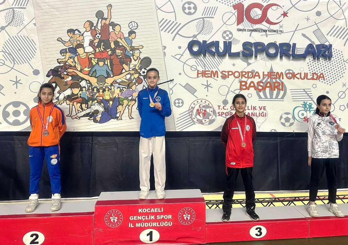 Okul sporları karate il seçmelerinde Körfez Gençlerbirliği'nden 6 madalya