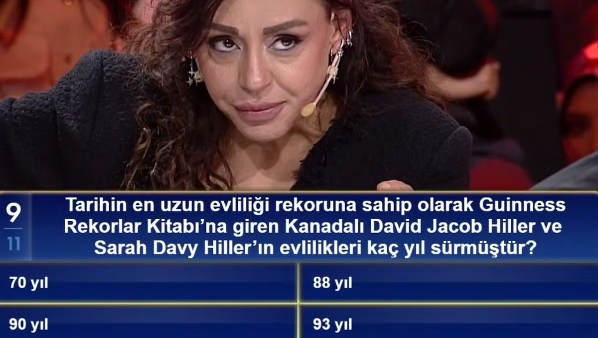 Tarihin en uzun evliliği rekoruna sahip olarak Guinness Rekorlar Kitabı'na giren Kanadalı David Jacob Hill...