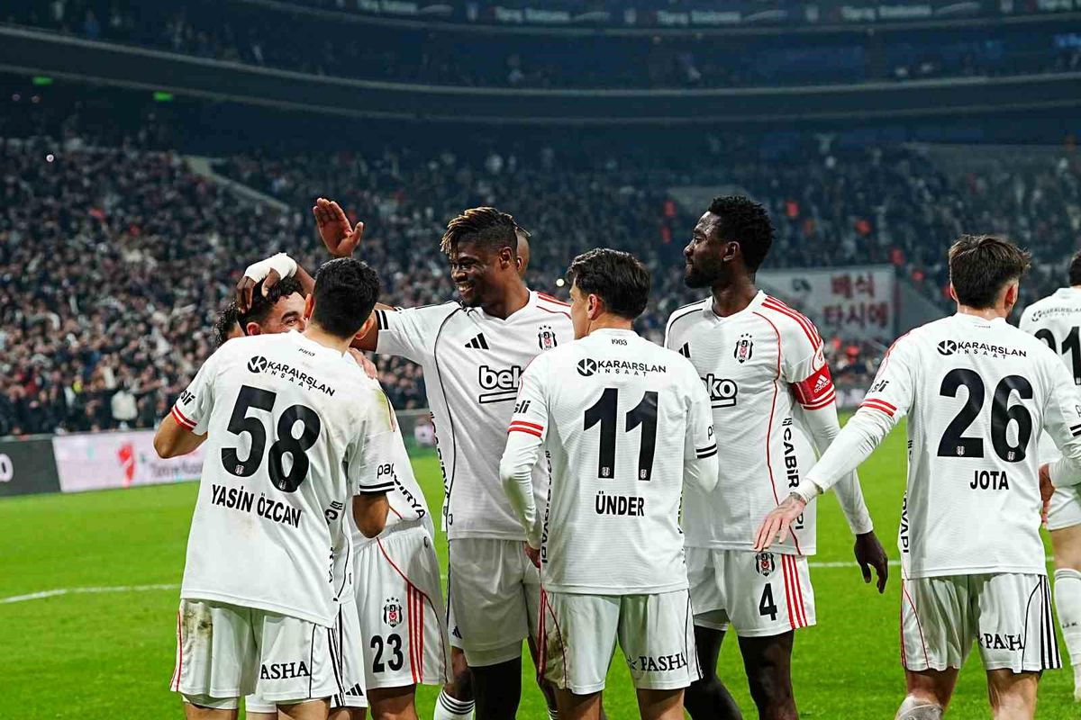 Beşiktaş'ın yenilmezlik serisi 17 maça çıktı