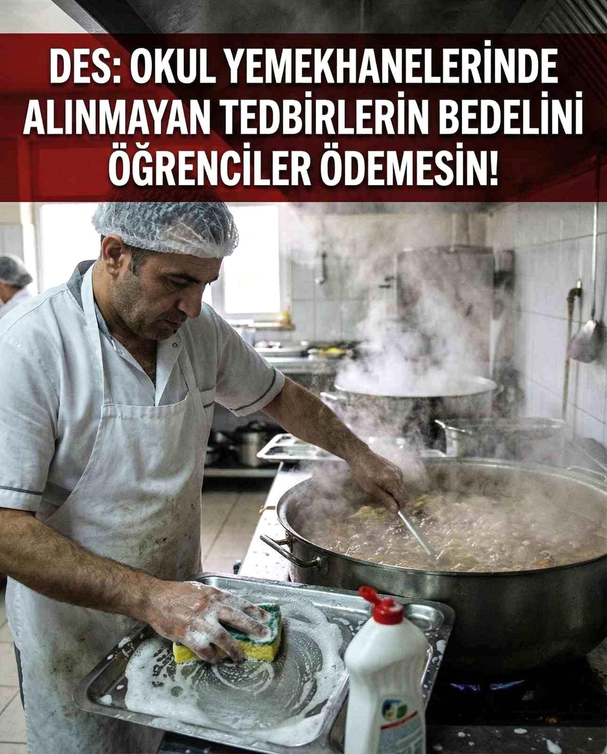 Çelebi; "Okul yemekhanelerinde alınmayan tedbirlerin bedelini öğrenciler ödemesin"