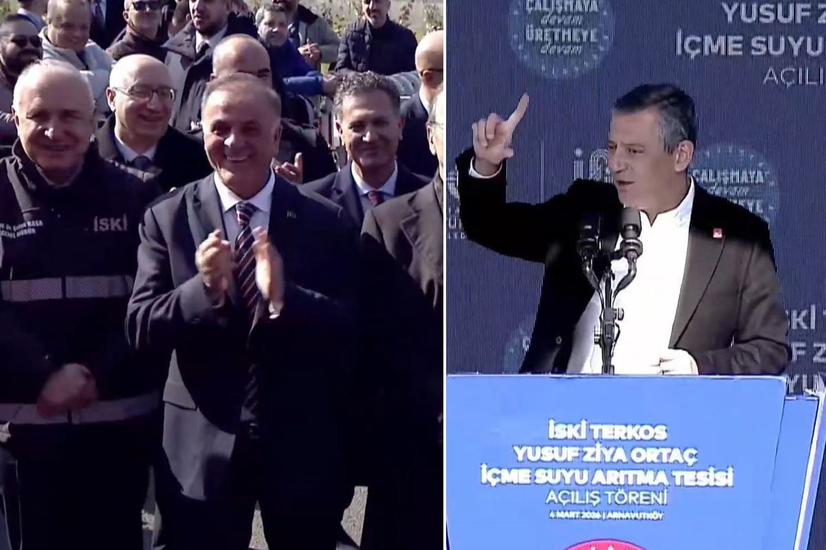 CHP lideri Özel'in açılışa damga vuran 'Oruç' diyaloğu: İçeceksin dedim ama...