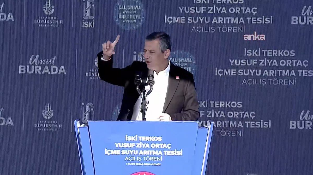 CHP lideri Özel'den açılışa damga vuran "Oruç" sözleri: İçeceksin dedim ama...