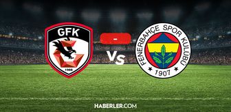Gaziantep FK Fenerbahçe maçı kaç kaç? MAÇ SONUCU! Gaziantep FK Fenerbahçe golleri kim attı, canlı maç anlatımı!