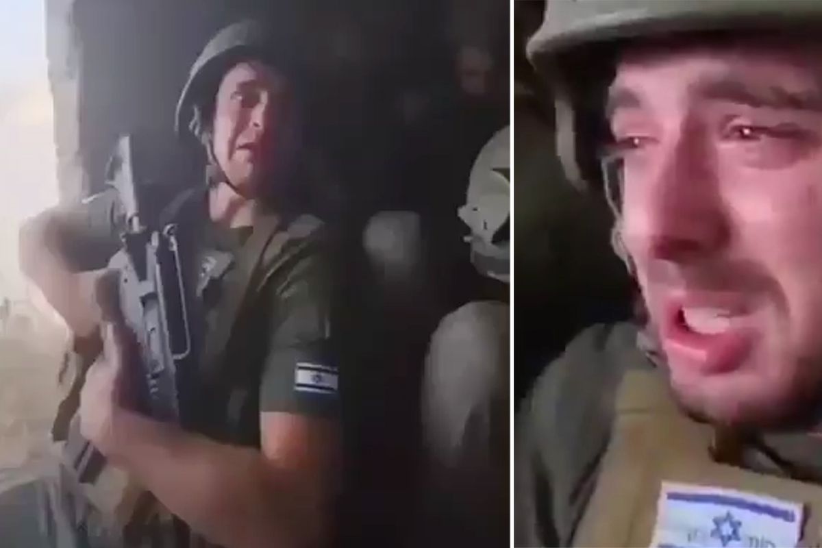 İran füzeleri şehri vurdu, İsrail askerleri hüngür hüngür ağladı