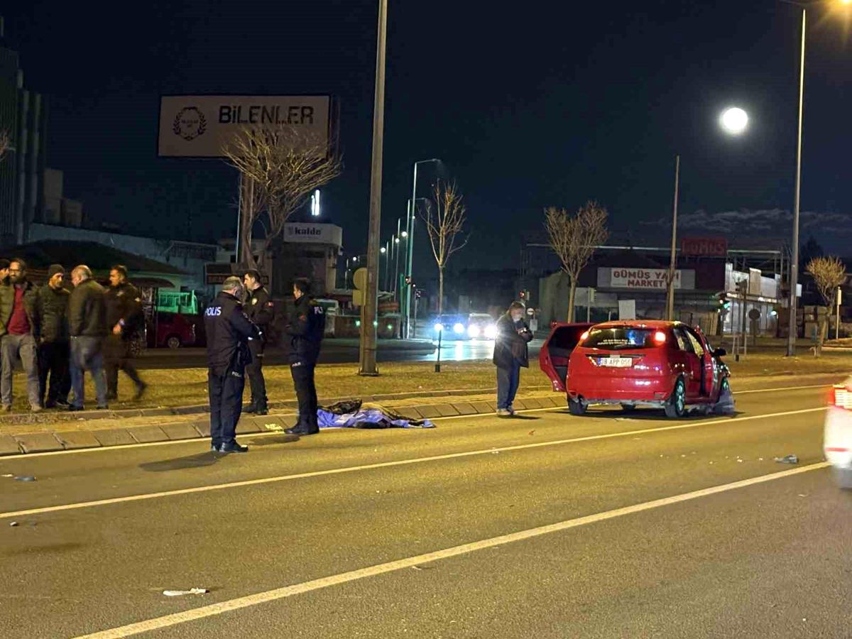 Kayseri'de otomobil yayaya çarptı: 1 ölü