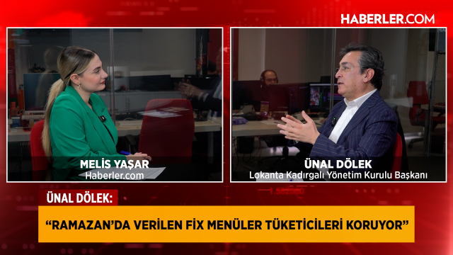 Lokanta Kadırgalı Yönetim Kurulu Başkanı Ünal Dölek: Türkiye kebap ve dönerden ibaret değil
