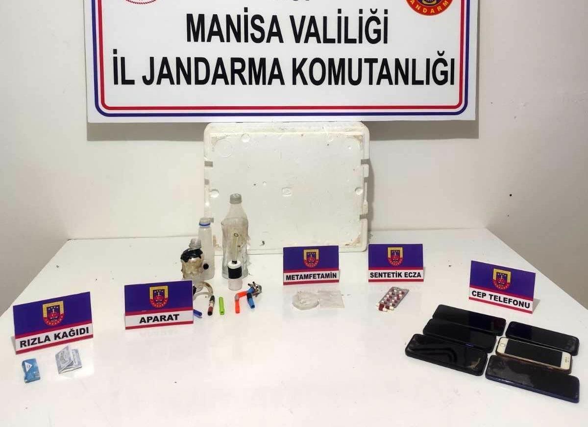 Sarıgöl'de uyuşturucu operasyonu