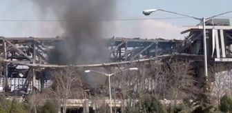 12 bin kişilik stadyum da savaşa boyun eğdi