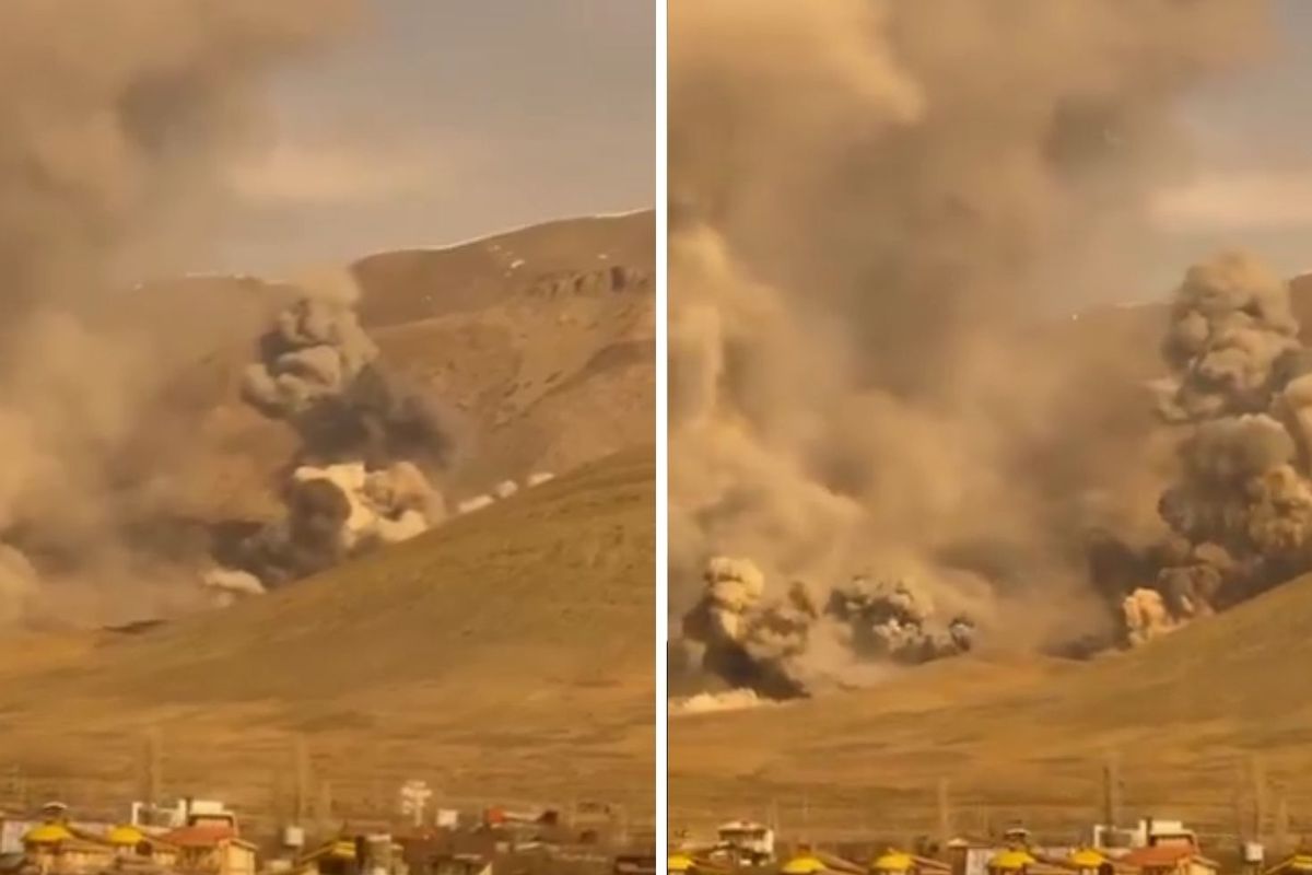 ABD ve İsrail, Devrim Muhafızları Ordusu'nun yeraltı tesisini bombaladı