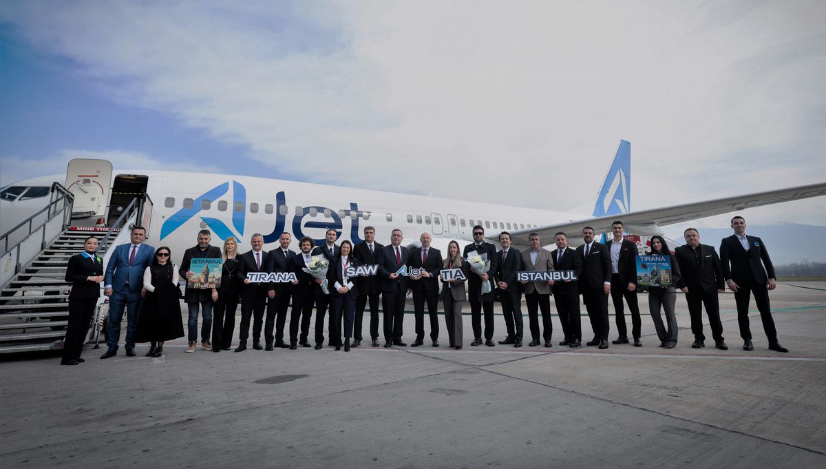 AJet, İstanbul ve Ankara'dan Tiran'a sefer başlattı