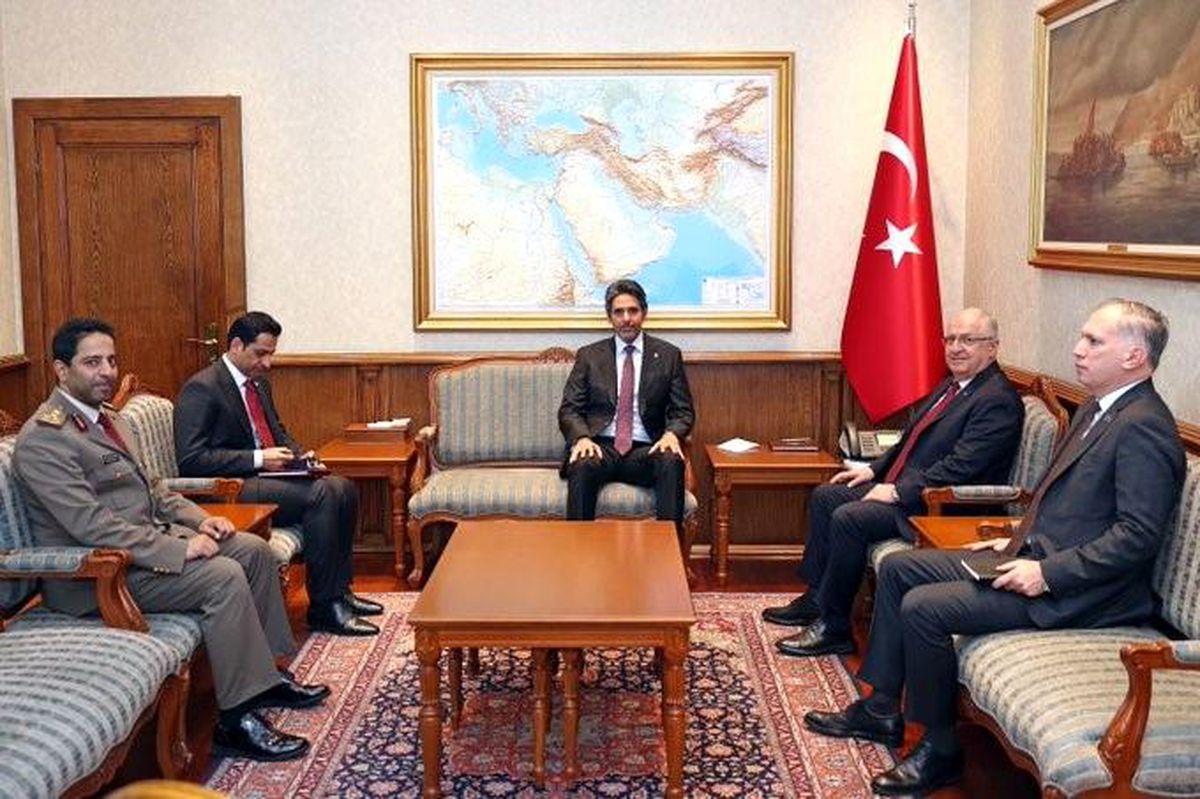 Bakan Güler, Katar Ankara Büyükelçisi Al-Henzab'ı kabul etti