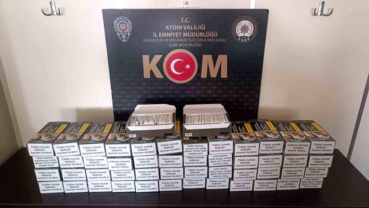 Efeler'de 4 işyerine kaçakçılık baskını