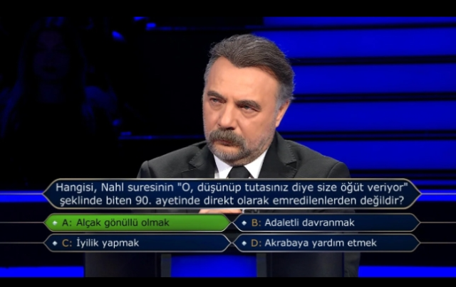 Hangisi, Nahl suresinin 'O, düşünüp tutasınız diye size öğüt veriyor' şeklinde biten 90. ayetinde direkt olarak emredilenlerden değildir?