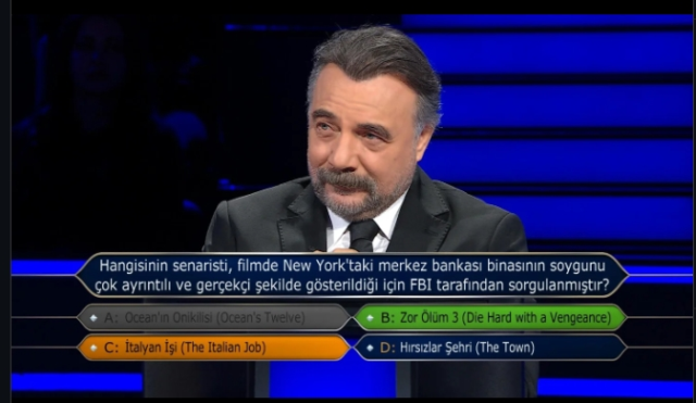 Hangisinin senaristi filmde New York'taki merkez bankası binasının soygunu çok ayrıntılı ve gerçekçi şekilde gösterildiği için FBI tarafından sorgulan