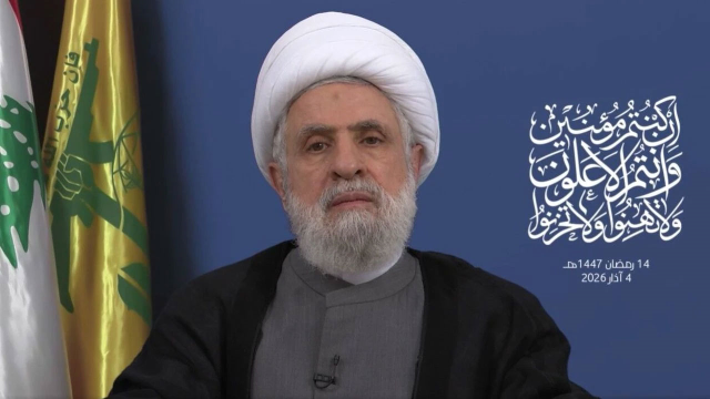 Hezbollah leader Qassem addressed both the Lebanese people and Israel: We will not surrender