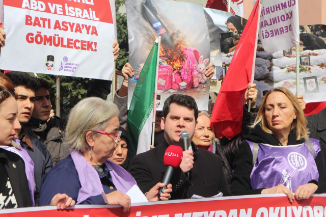 TGB ve CKD'den İran'a destek: Minab meleklerinin kanı Netanyahu'nun ellerinde