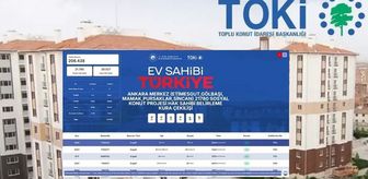 Ankara TOKİ kura sonuçları İSİM LİSTESİ: TOKİ Ankara kura sonuçları nasıl öğrenilir? Ankara TOKİ kura sonucu sorgulama ekranı!