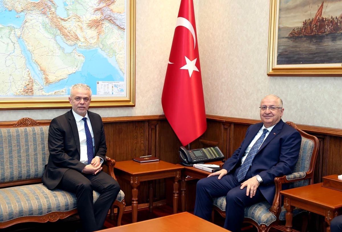 Bakan Güler, KKTC Büyükelçisi Korukoğlu'nu Kabul Etti
