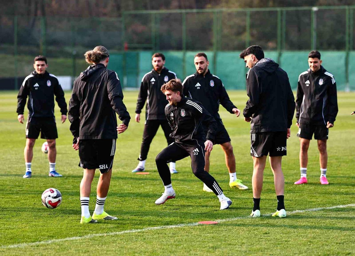 Beşiktaş, Galatasaray maçı hazırlıklarını tamamladı