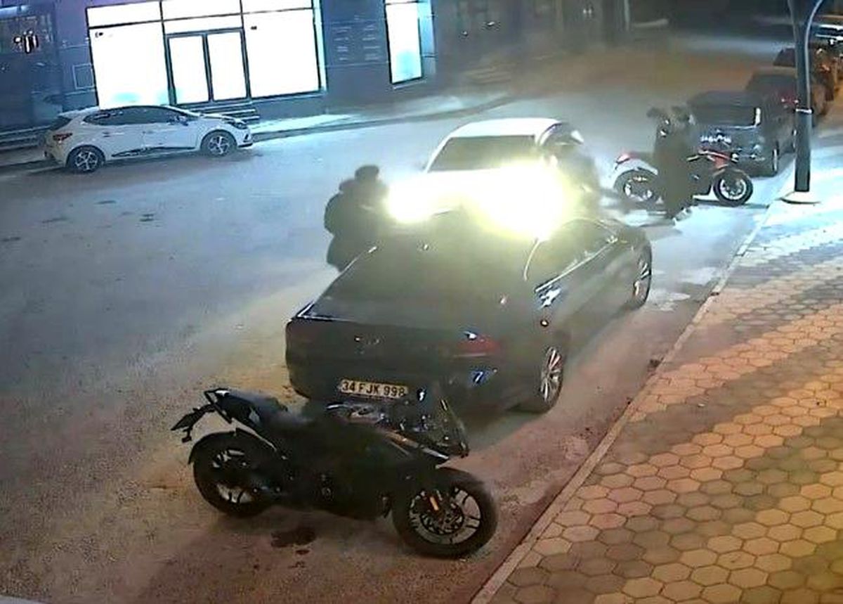 Telefonda konuşurken ölümle burun buruna geldi