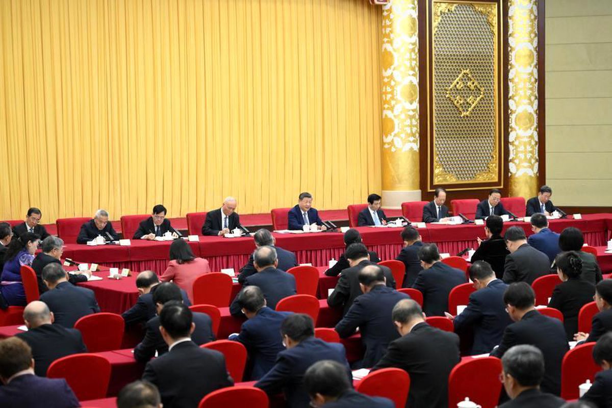Albüm: Xi, Çin Halk Siyasi Danışma Konferansı Yıllık Oturumunda Siyasi Danışmanlarla Bir Araya Geldi
