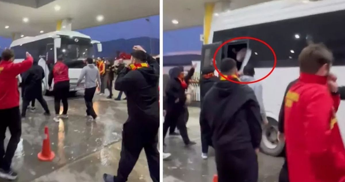 Beşiktaş taraftarına kılıç mı çektiler? Göztepe taraftarları Beşiktaş taraftarına mı saldırdılar, kim sald...