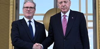 Cumhurbaşkanı Erdoğan, İngiltere Başbakanı Starmer ile görüştü