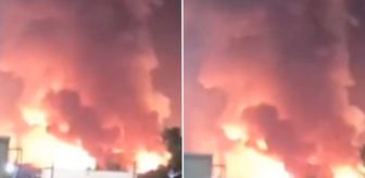 Irak'ın Basra kentinde hareketli dakikalar: ABD merkezli petrol tesisinde patlama