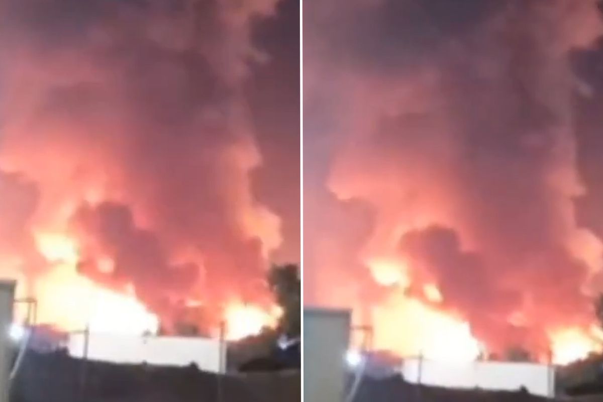 Irak'ın Basra kentinde hareketli dakikalar: ABD merkezli petrol tesisinde patlama