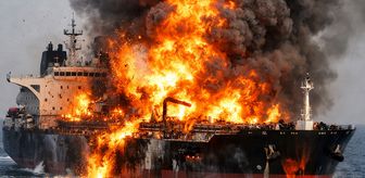 İran: Basra Körfezi'nde ABD'ye ait varlıklardan biri olan petrol tankerini vurduk
