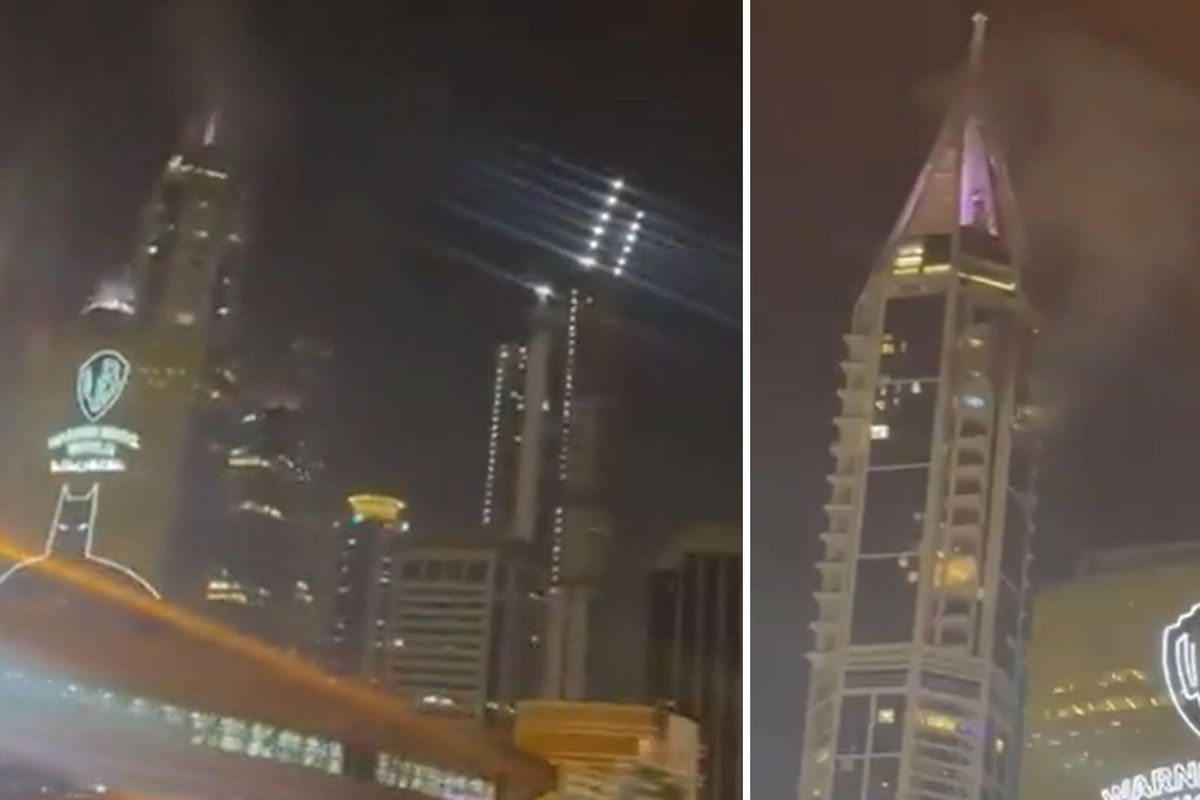 İran'dan, Dubai'deki bir gökdelene İHA saldırısı