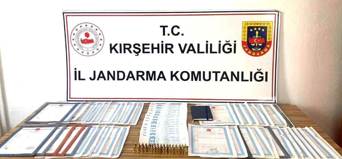 Kırşehir'de "tefecilik" operasyonu: 3 kişiye adli işlem başlatıldı