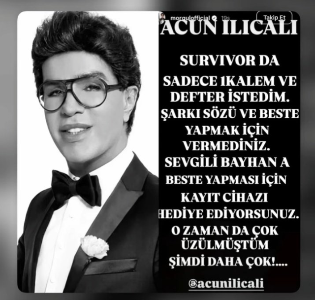 acun ilicali yilmaz morgul den ozur dileyip 19636044 3809 m